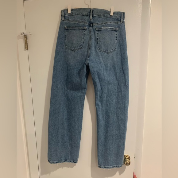 Loft high waisted, wide leg jeans - Picture 5 of 8